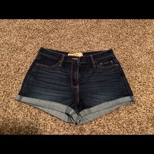 Hollister denim shorts
